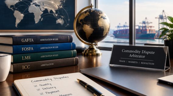 Why Commodity Trading Houses Turn to a Specialist Commodity Dispute Arbitrator